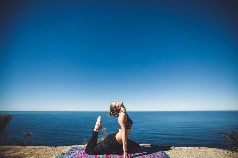Yoga and Pilates stretching